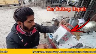 How to car battery buddy repair | Repairing cracked battery