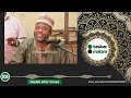 34. amsar tambayoyi sheikh idris yunus