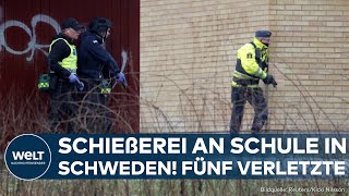 SCHWEDEN: Mehrere Verletzte bei Schüssen an Schule! Täter offenbar tot