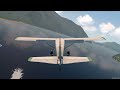 x plane11 flug zum quatam river airport