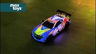 NEW 1/12 Scale Glow RC Car – 4WD, 2.4GHz \u0026 Futuristic Design!