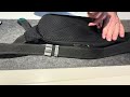 pacsafe vibe 100 anti theft hip pack knife cut test resistance