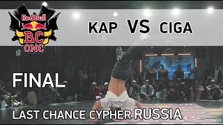 🙋‍♂️ BBOY BATTLE - Kap vs Cyga - FINAL - RED BULL BC ONE FINAL 2019 - #bmvideo #redbullbcone