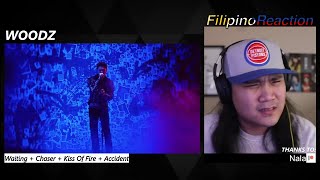 WOODZ 'MARATHON' (WAITING + CHASER + KISS OF FIRE + ACCIDENT) - FILIPINO REACTION