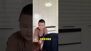 #人类幼崽成长 #搞笑萌娃 演砸了