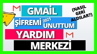 Gmail Şifremi Unuttum (2022) | E-posta Şifremi Unuttum