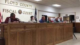 Floyd County Fiscal Court special called meeting 03-27-2019