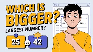 Find the Largest of Two Numbers in Java | Simple Java Program for Beginners