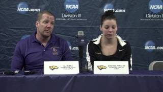 UW-Stevens Point Swimming \u0026 Diving 2014 Postseason Press Conference