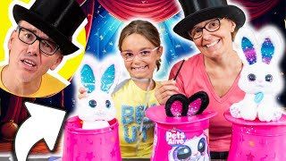 MATILDE ESTRAE IL CONIGLIO dal Cilindro con Magic Bunnies