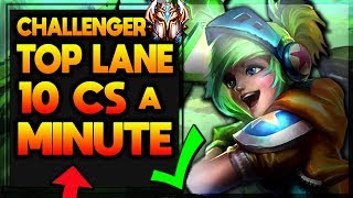 Challenger TOP's guide to Farming - How to get 10 CS a Minute