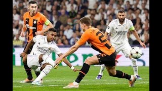 REAL MADRID VS SHAKHTAR DONETSK 1-1 All goals & Highlight 2022 Champions league