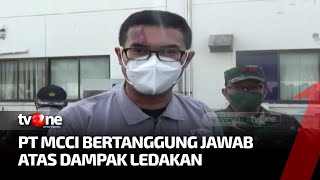 Kondisi Pasca Ledakan Pabrik Kimia di Cilegon, Abu Tutupi Area Sekitar Ledakan | Kabar Utama tvOne