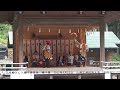 三本柳さんさ踊り保存会　囃子舞　2022年9月23日　六神石神社例大祭（遠野市）