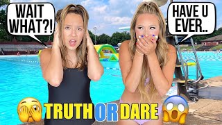 EXTREME TRUTH OR DARE AT THE POOL CHALLENGE 🫣💦😱