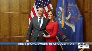 Armstrong takes oath of office, begins term as 34th governor in North Dakota