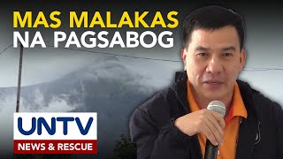 Tatlong senaryo ng posibleng pagsabog ng Mt. Kanlaon, ipinaliwanag ng OCD Western Visayas