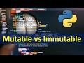 Python: Mutable vs Immutable objects