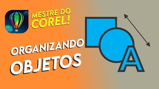 COMO ORGANIZAR OBJETOS NO COREL DRAW | Curso Mestre do Corel