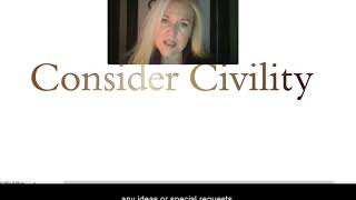 Intro to Consider Civility