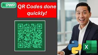 03 Excel & Python - Use QR codes to share documents - with Excel's in-built Python features!