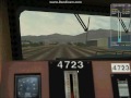 msts cab ride aboard bnsf 4723 west with real 3d cab interior