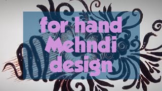 Mehandi design || for hand Mehndi design | easy beautiful mehandi || mehndi design
