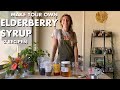 How to Make Your Own Elderberry Syrup (2 Recipes!)