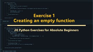 Create an empty function