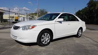 SOLD 2002 Toyota Camry LE 96K Miles One Owner VVT-I Meticulous Motors Inc Florida For Sale