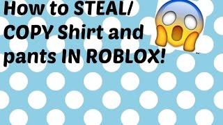 How To Copy All Shirtspants On Roblox 2016 Unpatched - 