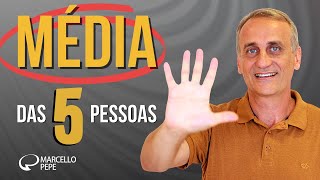 Você é a Média das 5 Pessoas com quem mais Convive