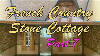 French Country Stone Cottage - Part 7 Curtains