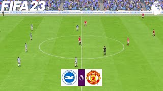 FIFA 23 | Brighton vs Manchester United - English Premier League Game - PS5™ Full Gameplay
