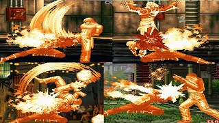 KOF99：“霸体”状态下硬刚BOSS的大招，让激情燃烧整个冬季【单机王子】