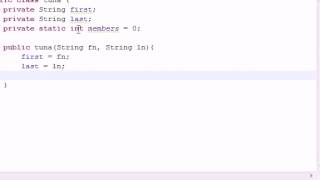 Java Programming Tutorial 46 Static