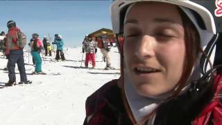 Marie Martinod conseille sur les bons réflexes pour pratiquer le ski