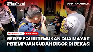 Geger Polisi Temukan Dua Mayat Perempuan Sudah Dicor di Bekasi