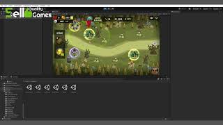 2D Fantasy Tower Defense - Source Demo - Openable on Unity - sellqualitygames.com