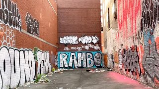 Rambo R.I.P. and Lower East Side NYC Graffiti Walk