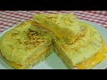 Cómo hacer una tortilla de papas rellena de jamón y queso muy sabrosa y original