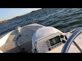 boston whaler 13 ripping through rough waters