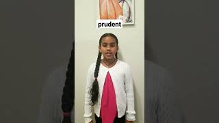 Prudent \\ Word of the Day \\\\ DHATHRI KIDS EDUCATIONAL CHANNEL