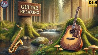 Soft Instrumental Music - OVERCOME FEAR I Classic Guitar Style And Scenes 4K Of The American Country