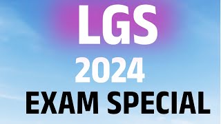 LGS 2024 EXAM SPECIAL  Part 1