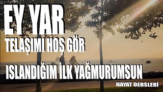 Ey Yar Telaşımı Hoş Gör Islandığım İlk Yağmurumsun