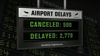 Computer glitch causes massive flight delays