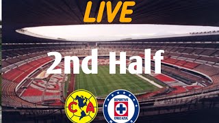 TUDN / AMÉRICA VS. CRUZ AZUL  1 - 0 / Liga MX goles 2024 2nd Half