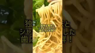 【岩手グルメ】盛岡で発見！昭和の香り漂う博多長浜ラーメン【ばかねぎラーメン】が絶品！ #ラーメン #グルメ #人気店  #盛岡 #岩手県  # shorts　VOICEVOX:ずんだもん