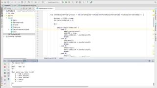 Scanner, DataOutputStream, BufferedInputStream, FileOutputStream, LinkedList